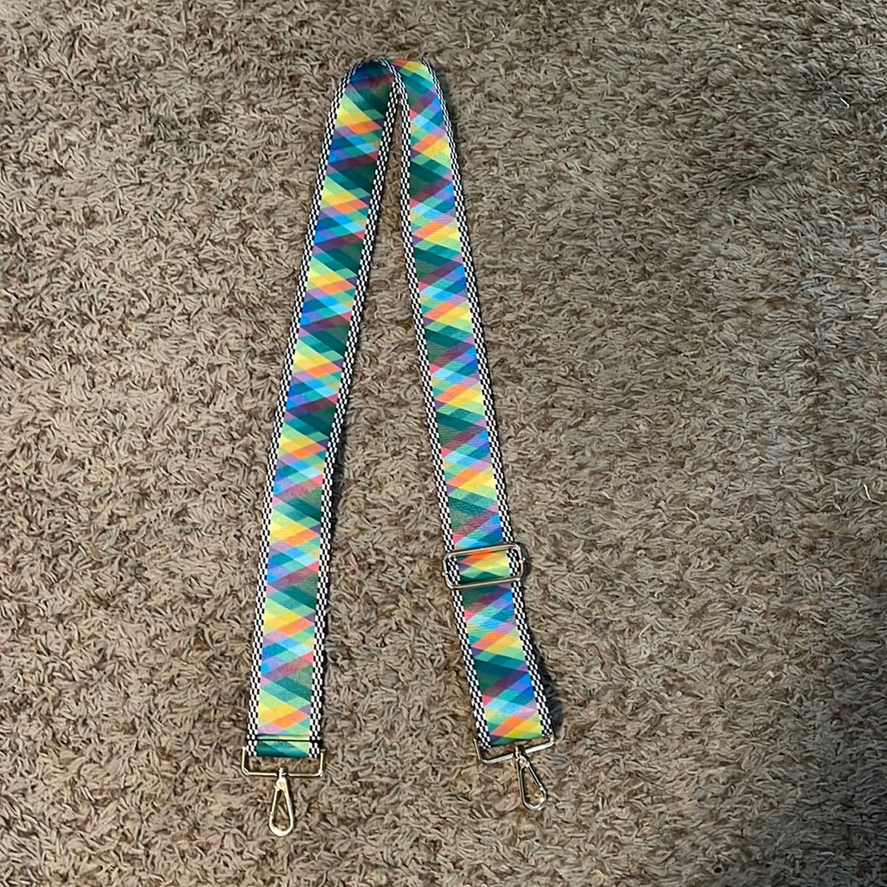 Adjustable cross body strap